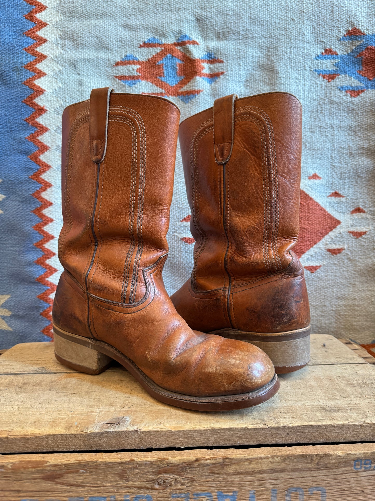 Tan Low Frye Inspired Boot