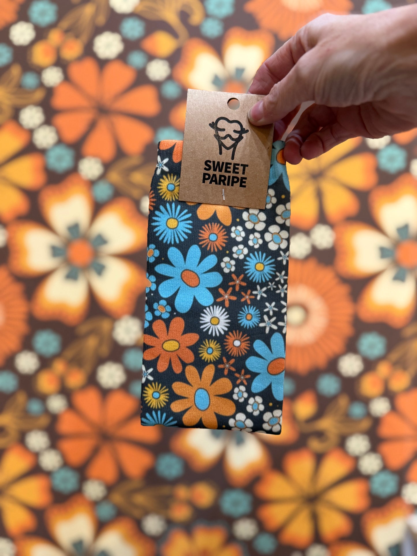 Sweet Paripe Socks - Retro Floral