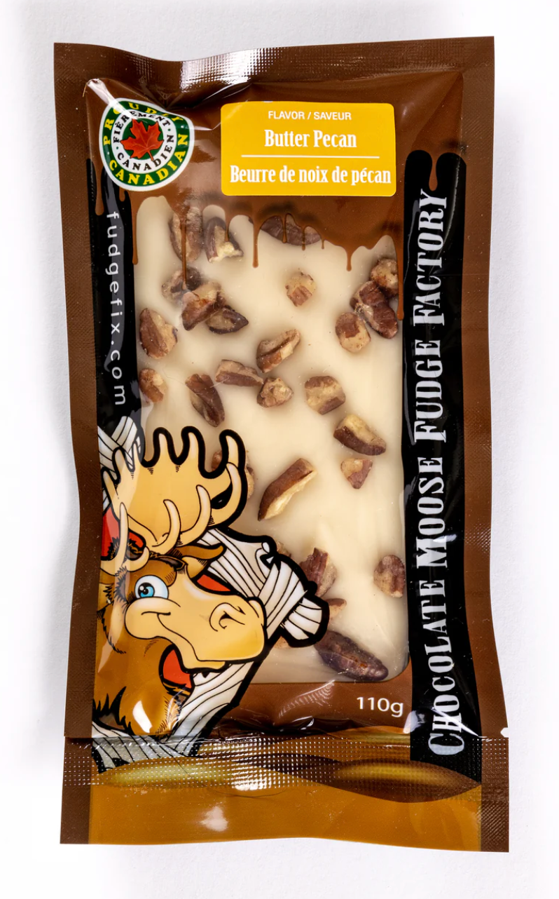 Chocolate Moose Fudge - Butter Pecan