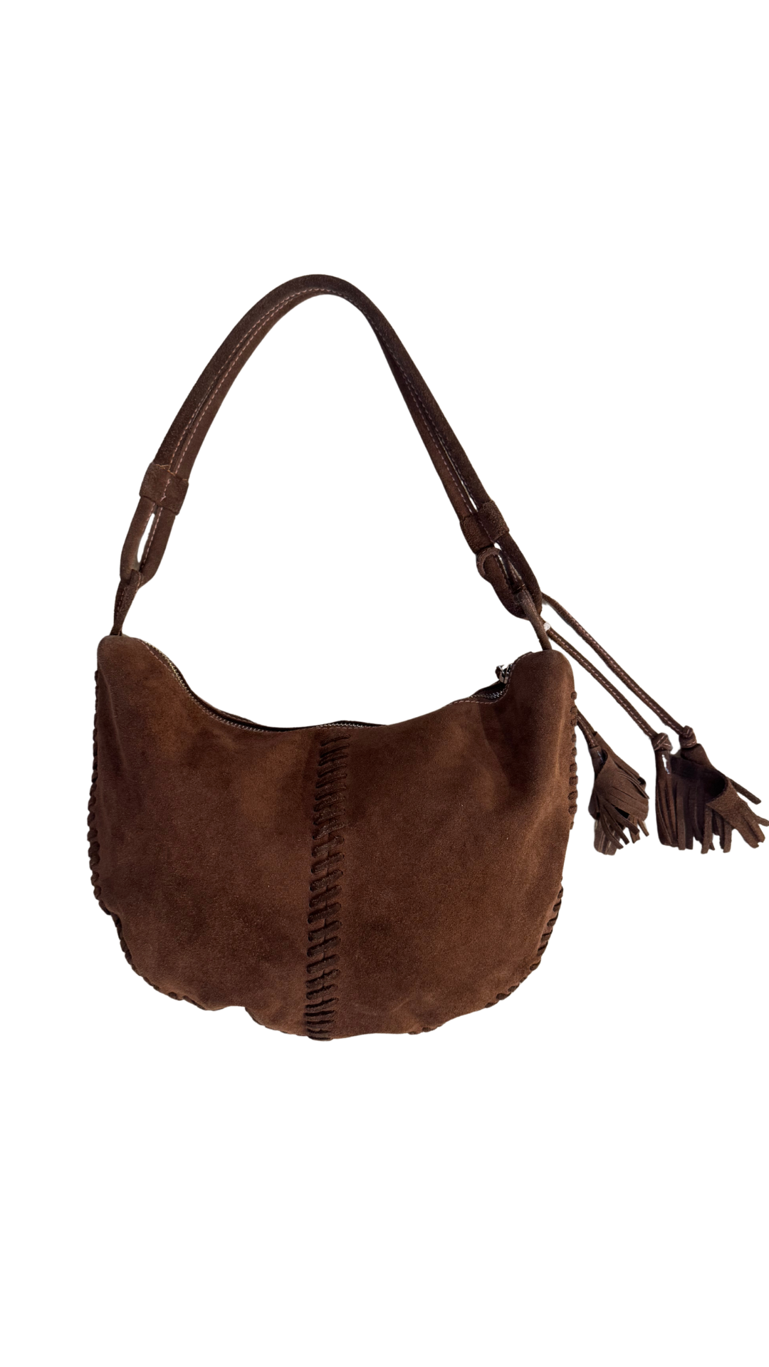 Gap Beaded Suede Purse