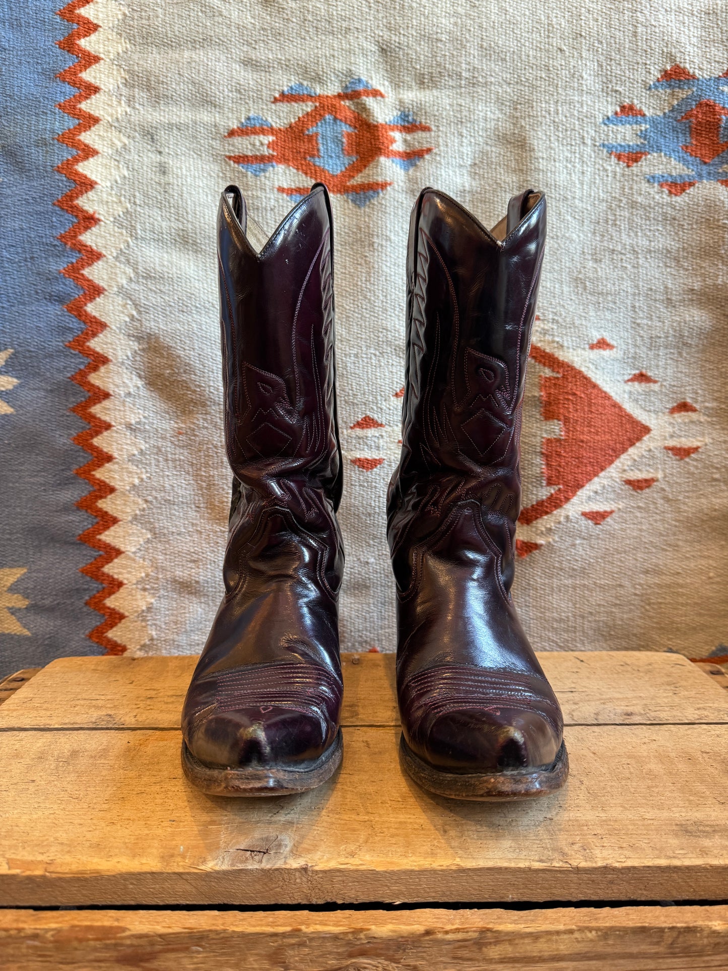 Burgundy Boot