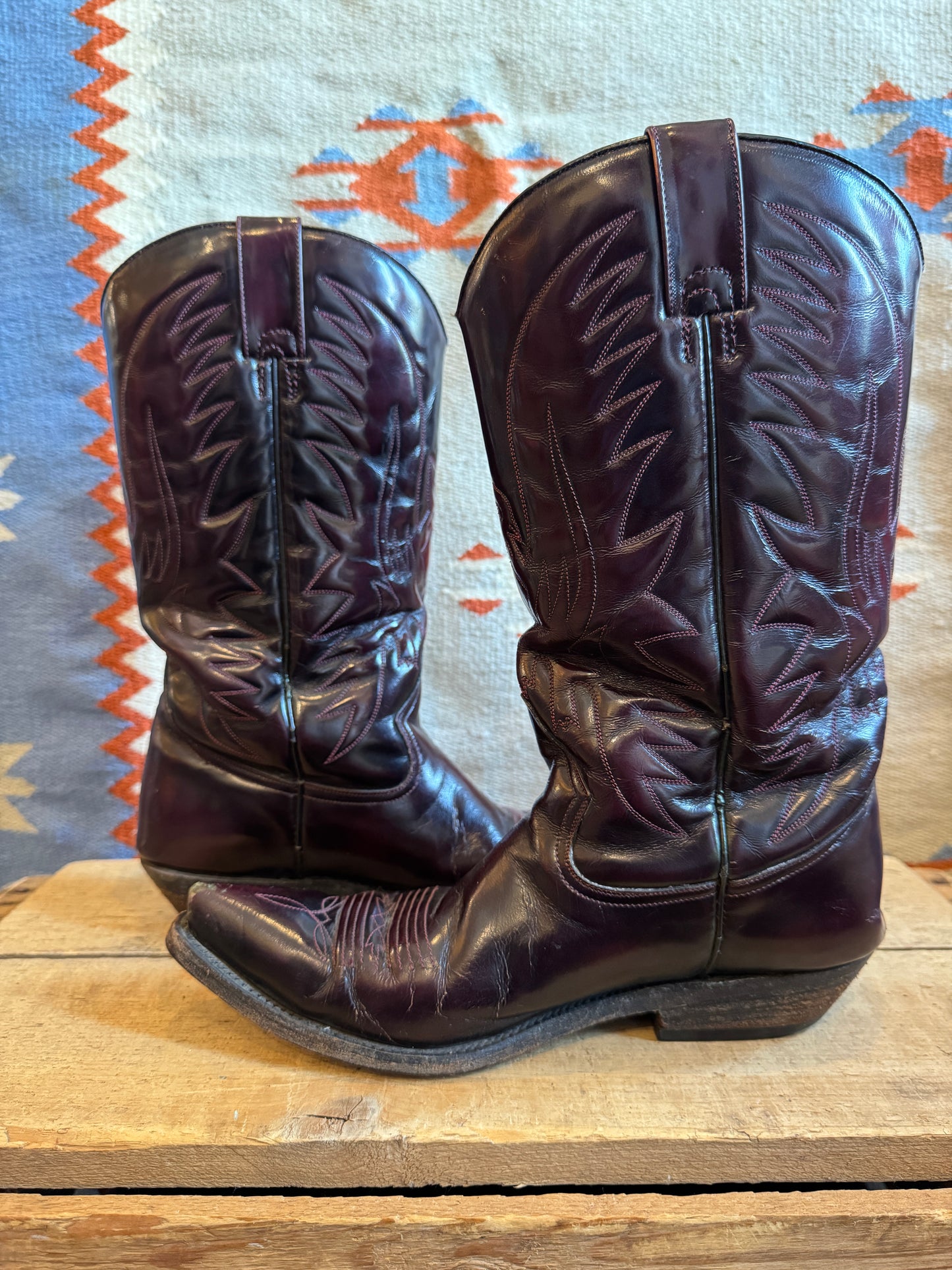 Burgundy Boot