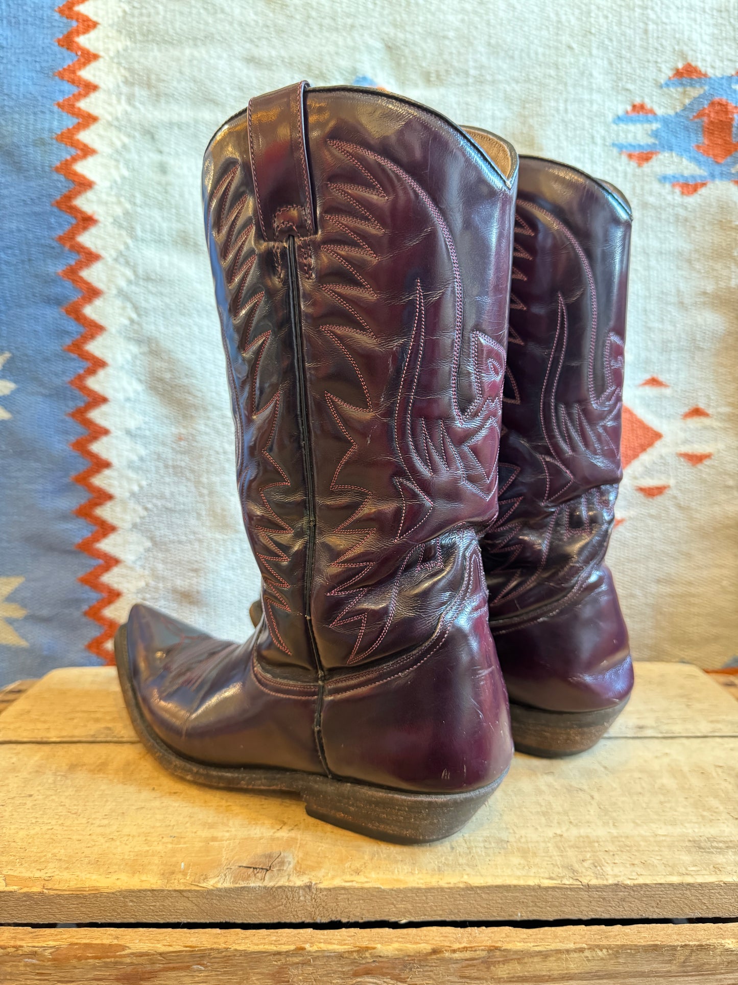 Burgundy Boot