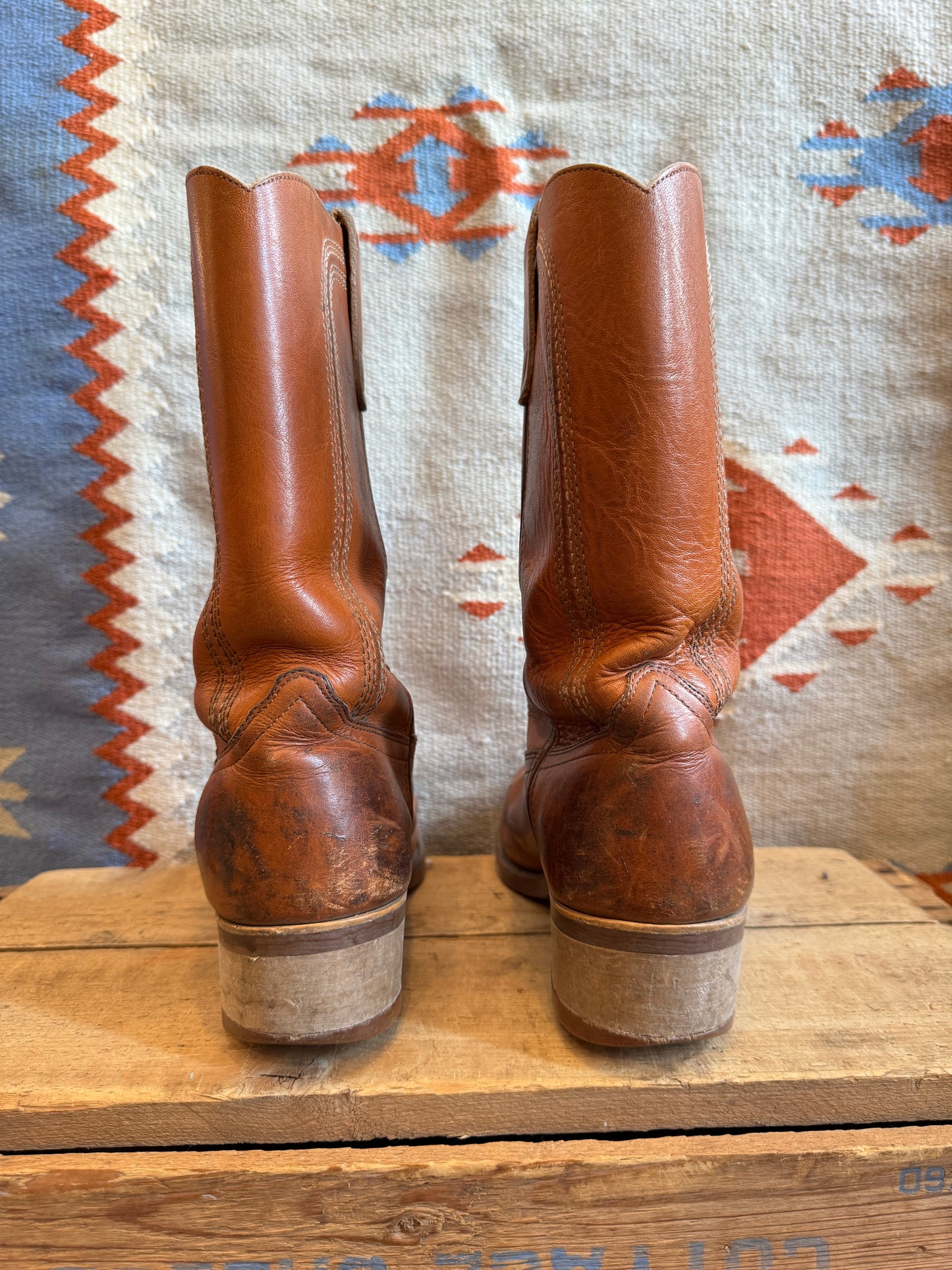 Tan Low Frye Inspired Boot