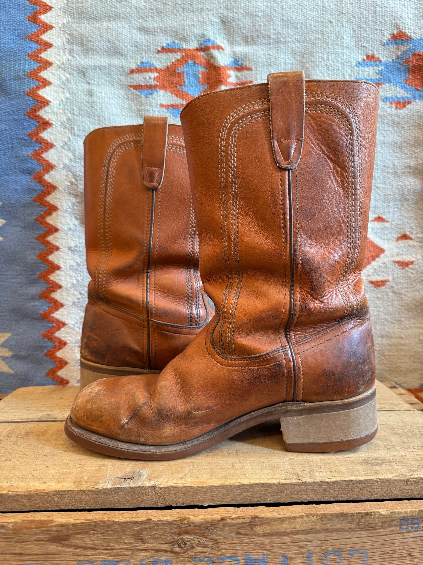 Tan Low Frye Inspired Boot