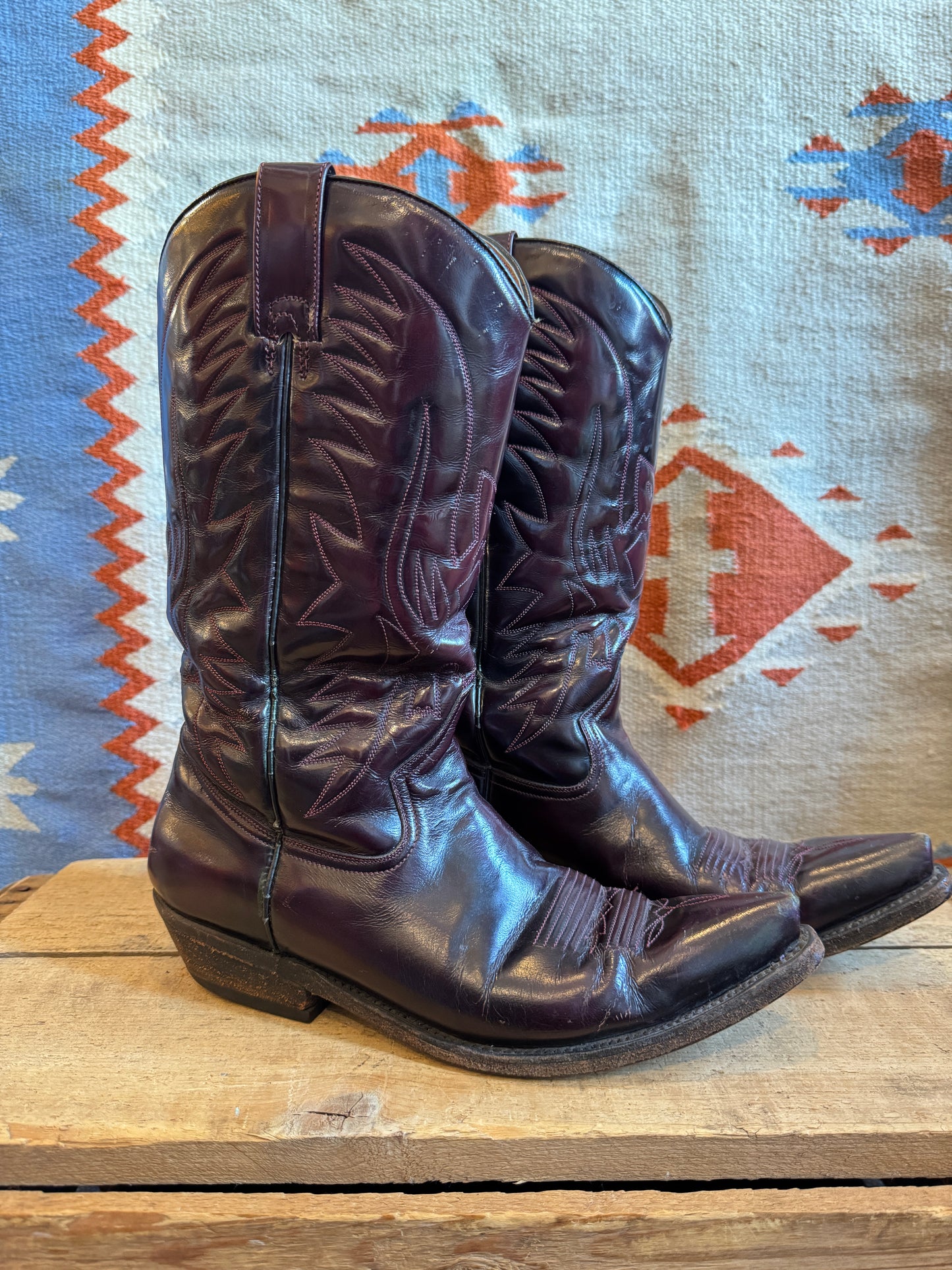 Burgundy Boot