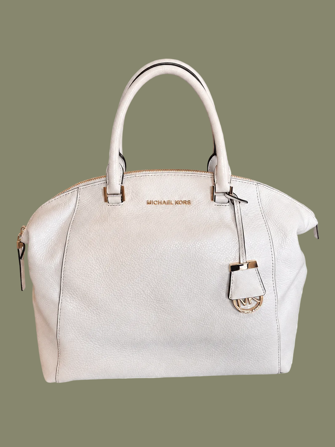 Michael Kors Pebbled Riley Satchel Bag