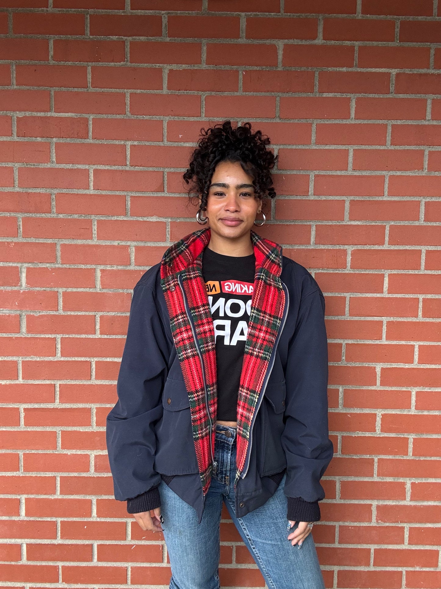 Deacon Brothers Navy Bomber - Size XL