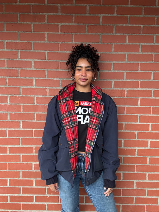 Deacon Brothers Navy Bomber - Size XL