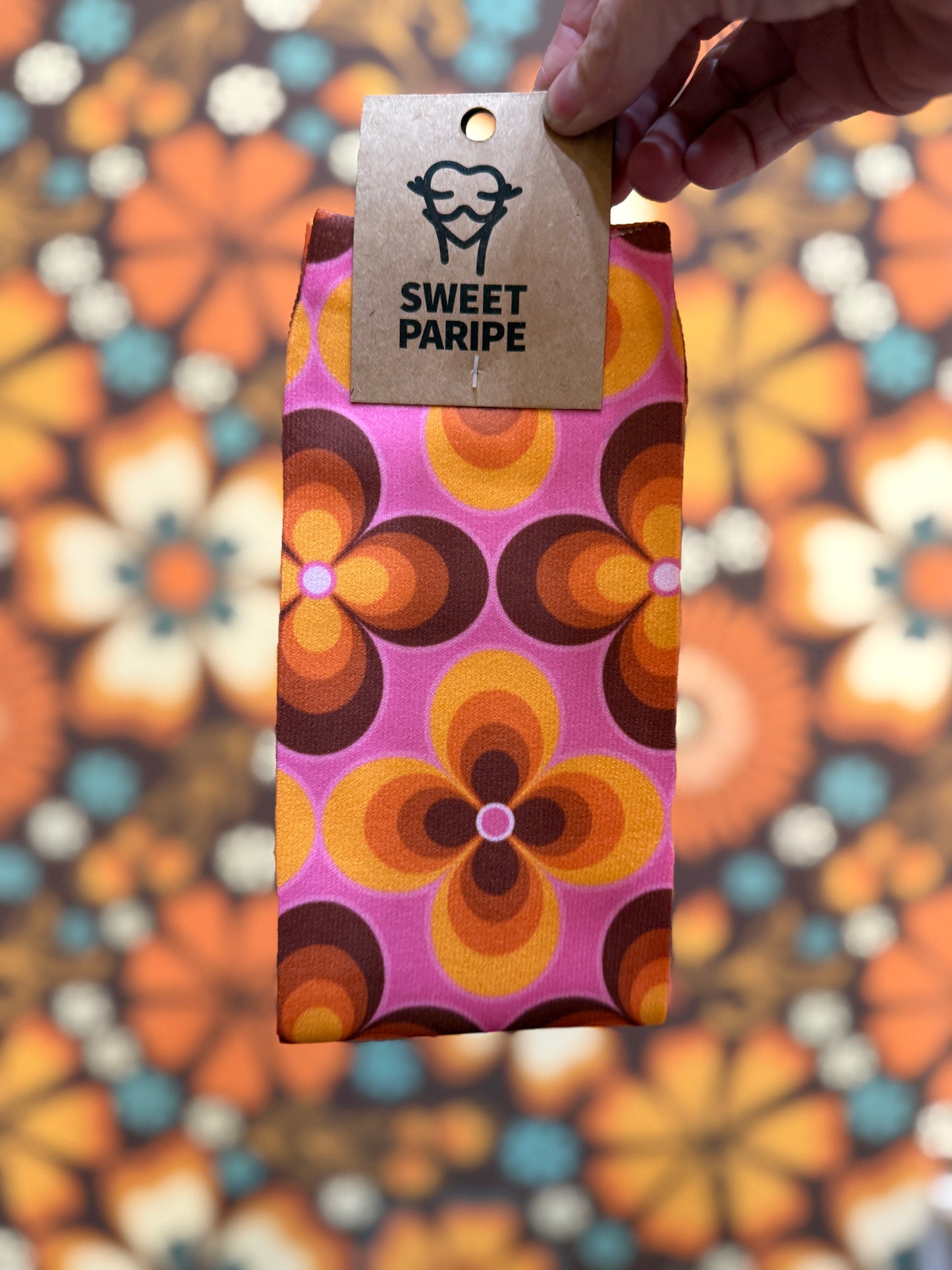 Sweet Paripe Socks -Retro Pink