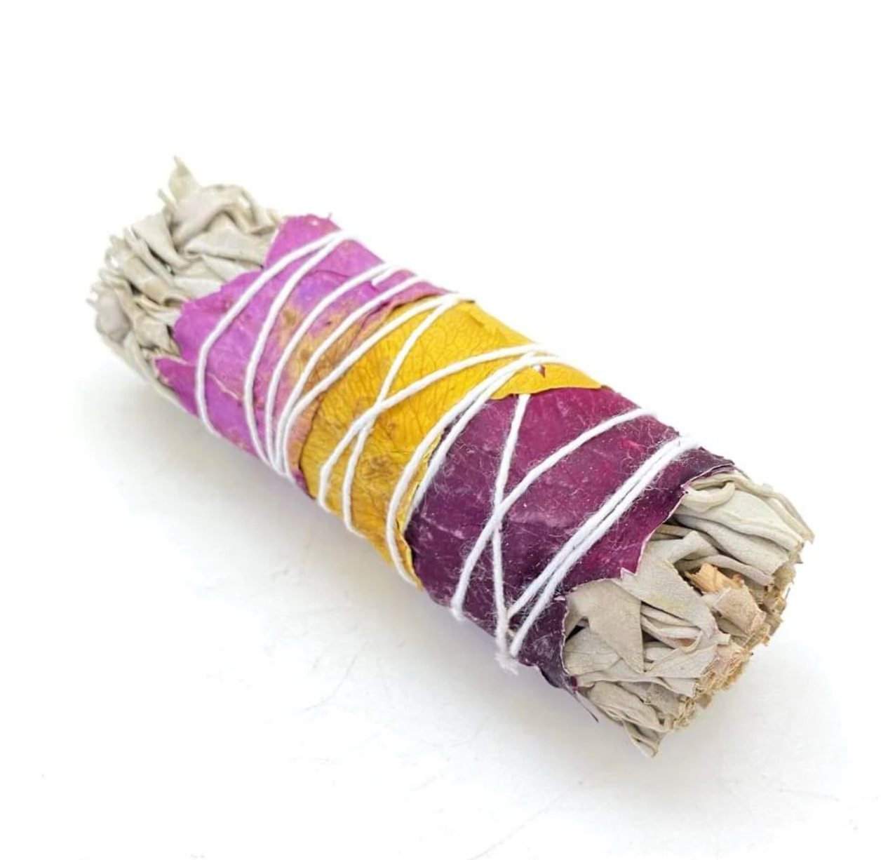Sage and Rose Petal Smudge