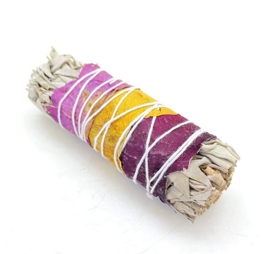 Sage and Rose Petal Smudge
