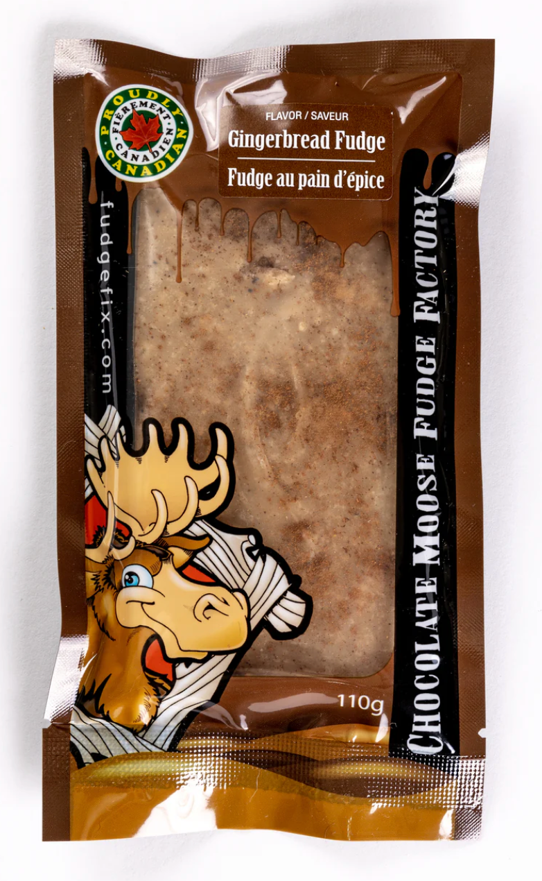 Chocolate Moose Fudge - Gingerbread