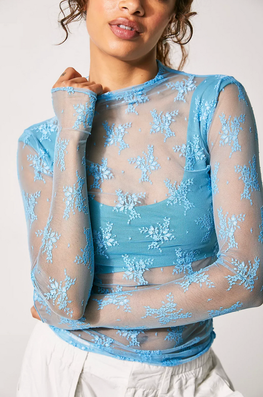 Free People Lady Lux Top - Size Small