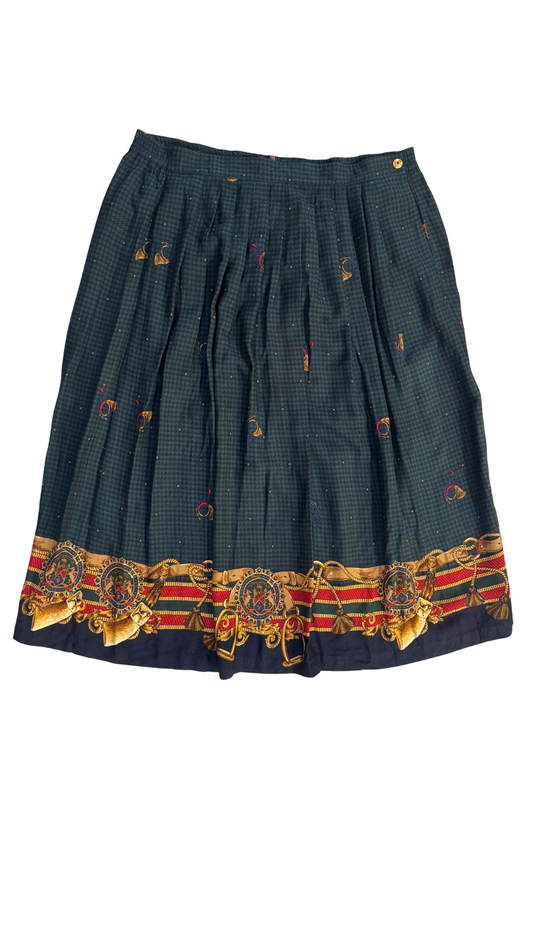 Lindor Houndstooth Skirt - Size 13/14