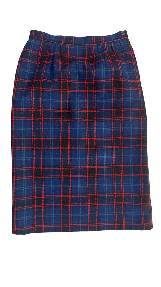 Pendleton Plaid Skirt - Size S