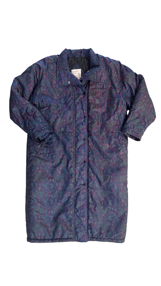 London Towne Paisley Coat - Size 16